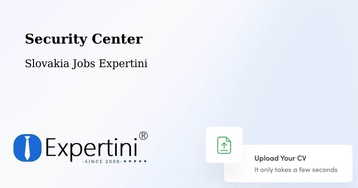 Security & Compliance – Tvrdošín - Slovakia Jobs Expertini